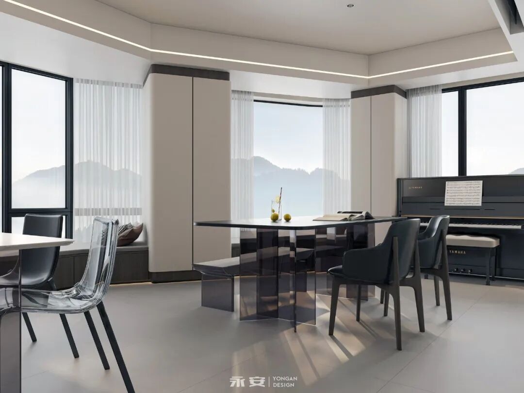 永安实景丨东海富汇豪庭107m²【设计让非常规空间重新涅槃】-48