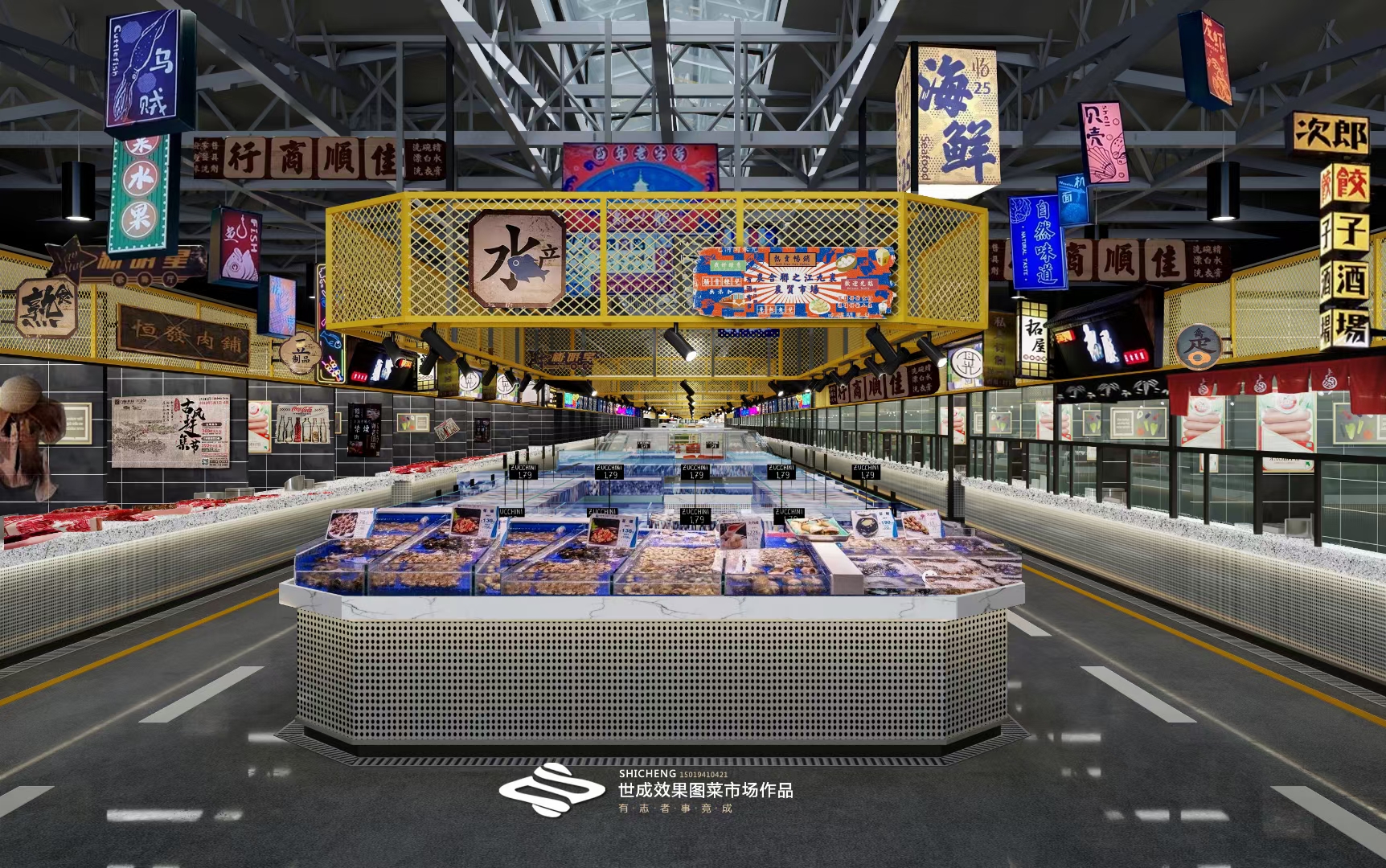 最近菜市场改造项目比较多，不同风格的都有分享给大家                     -5