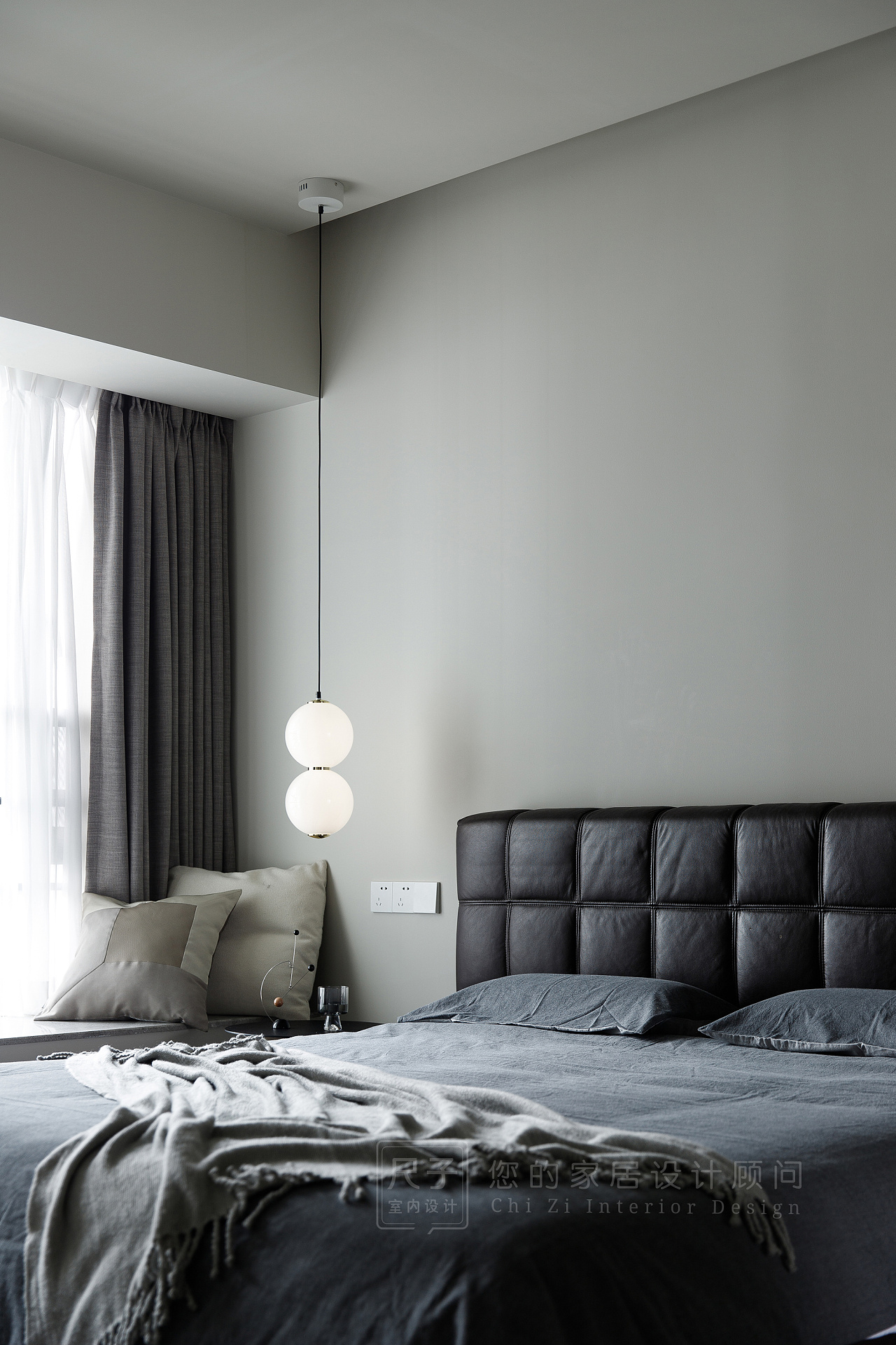 简约侘寂风家居设计丨中国深圳丨尺子室内设计-40