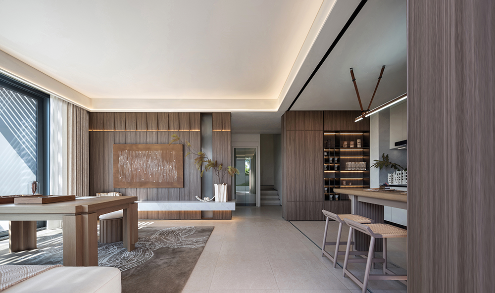 万宁·万华万岭麓湾上叠别墅样板间丨中国万宁丨深圳市盘石室内设计有限公司,万华室内设计中心-6