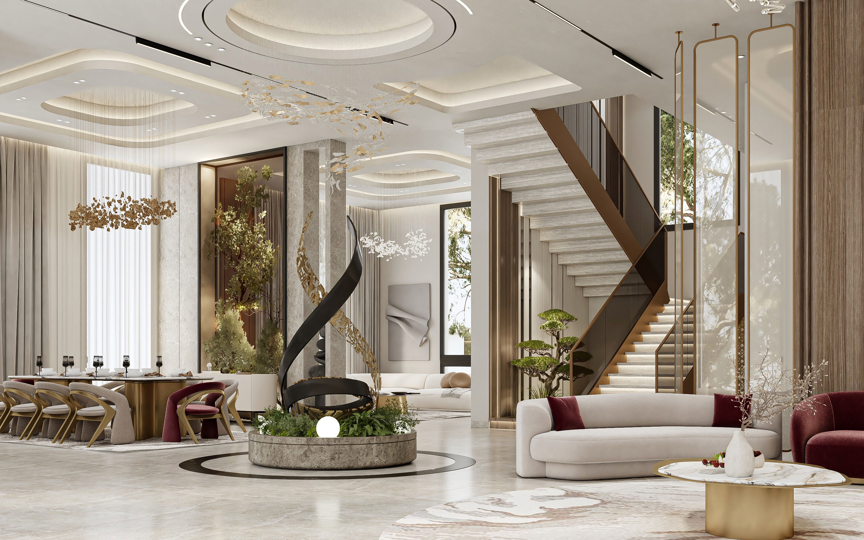 Modern Villa Design（科威特现代别墅设计）丨MAYAR HOSSAM-15