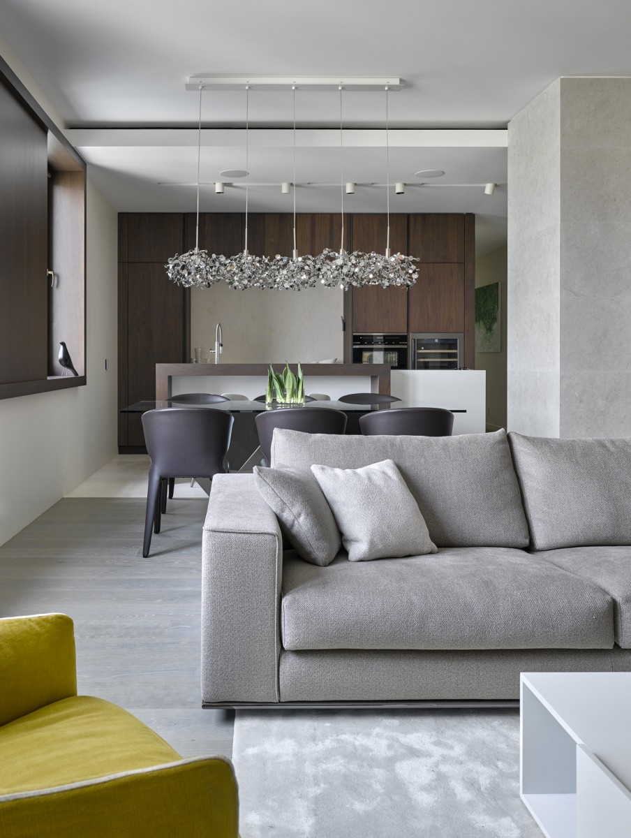 The interiors of the apartments are 150 meters in a residential complex Elena Alexandra Fedorova-14
