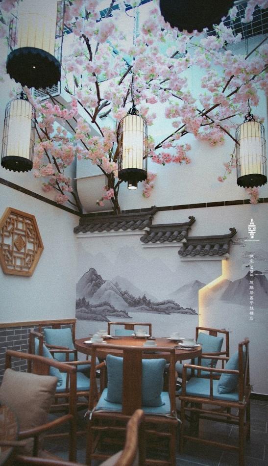 微尘空间设计事务所打造江南风情楚膳居餐厅-38