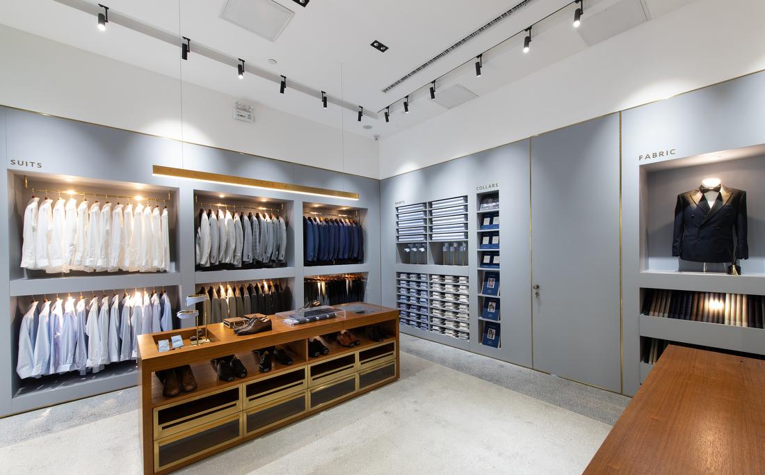 北京安贞门 70 平米现代西装店设计 | 定制展示与空间互动-8