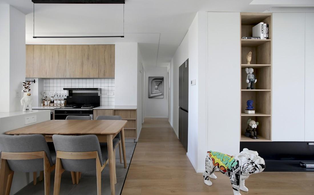 南北通透户型的卧室改造，实现储物与空间利用最大化-14