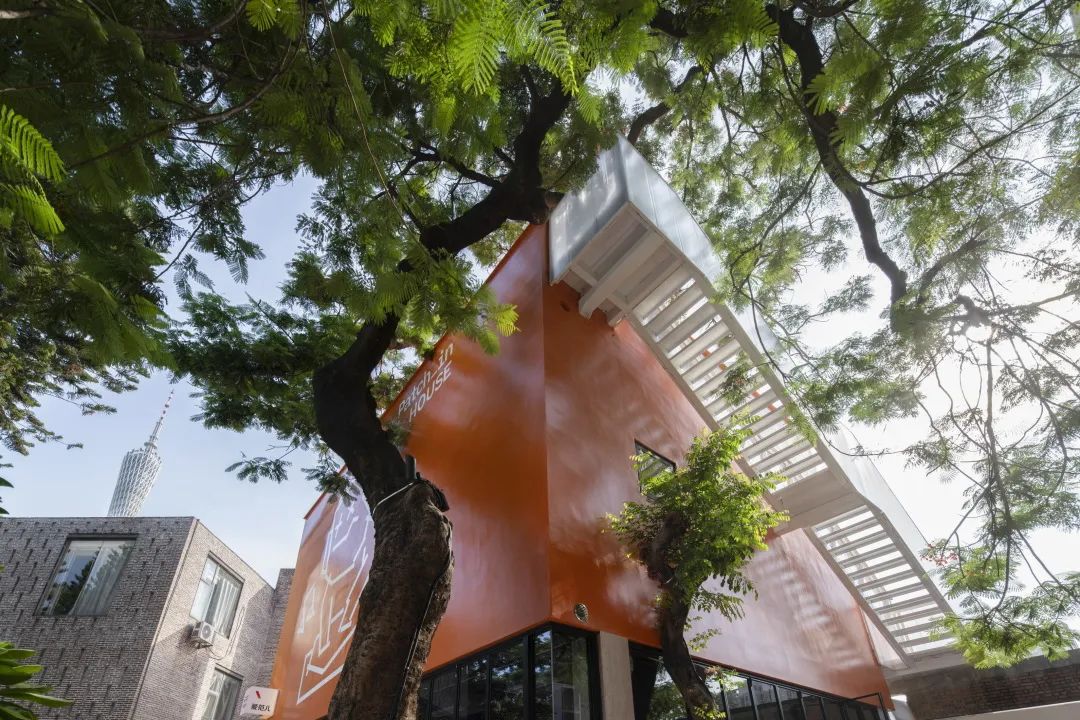 Popped Orange,未来社 HOUSE丨中国广州丨Wutopia Lab（建筑,室内,景观）-100