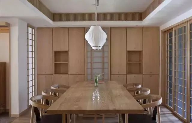 和室禅风，枫木原木打造舒适空间-7