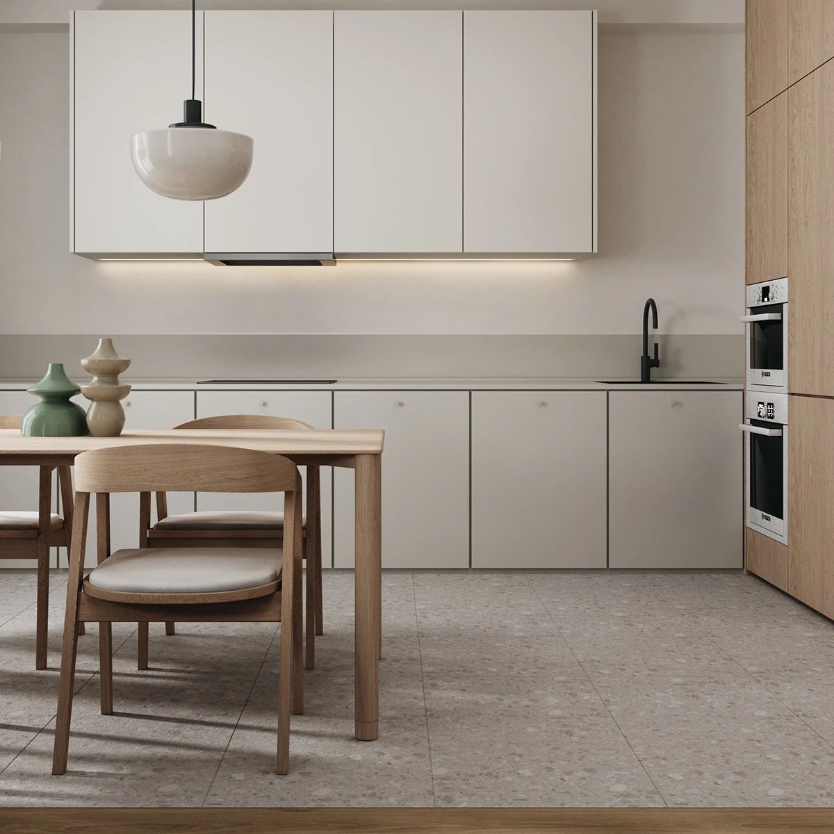 现代简约素雅的居住空间丨Artem Rechitsky-5