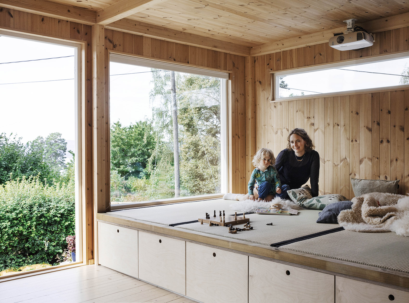 木板盒式住宅室内改造丨Austigard Arkitektur-20