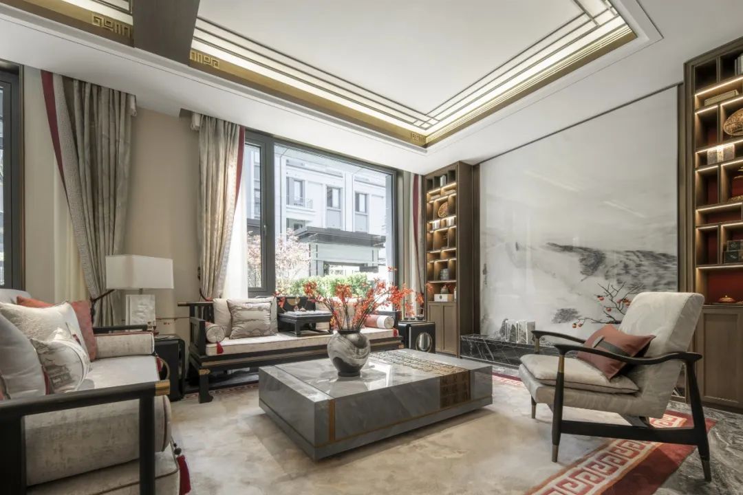 盛唐诗意,现代中式住宅设计丨中国宁波丨一然设计（上海,北京,深圳,沈阳）-34