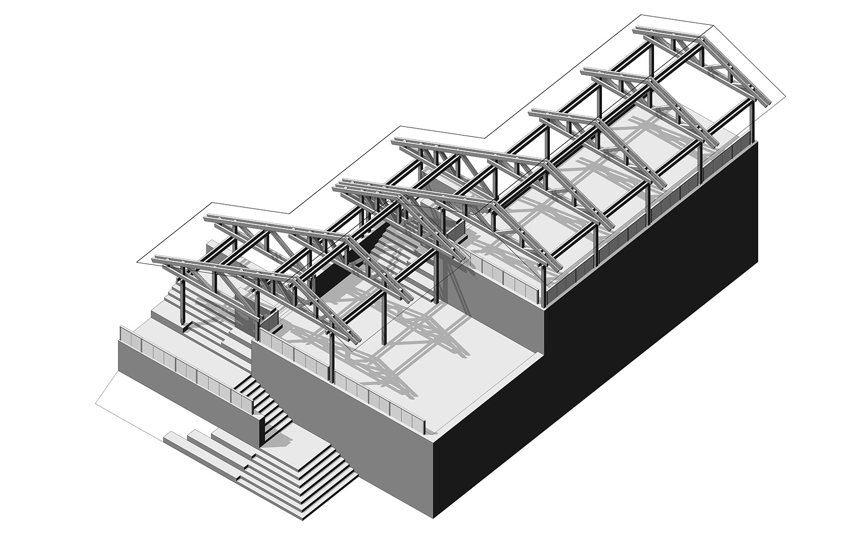 连续屋面东阳村木构实践丨中国江西丨繁星建筑工作室-42