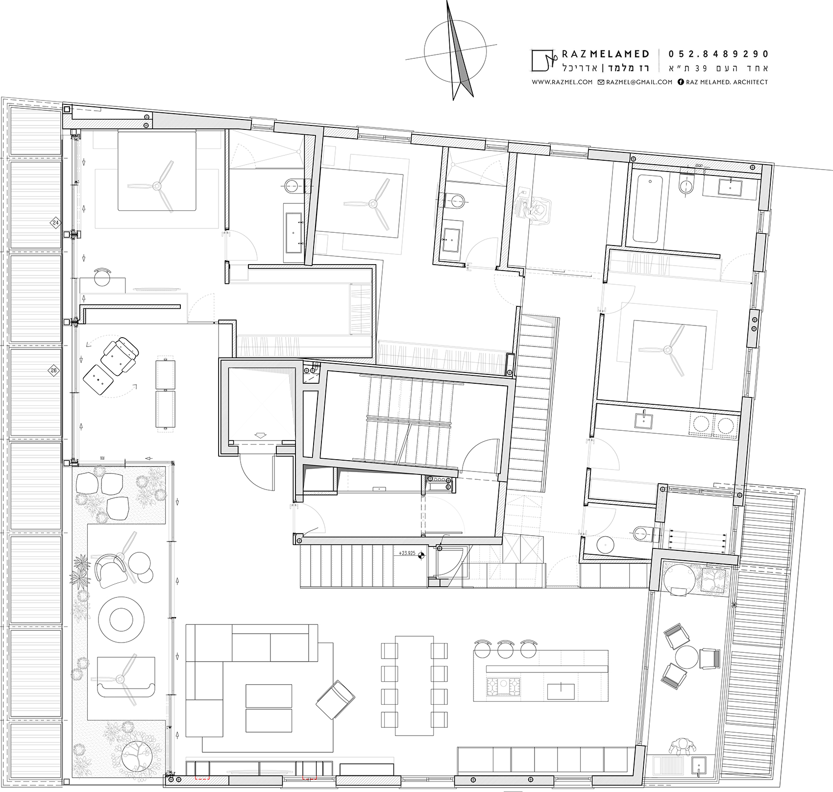 RR  4层公寓丨以色列丨Architect Raz Melamed-78