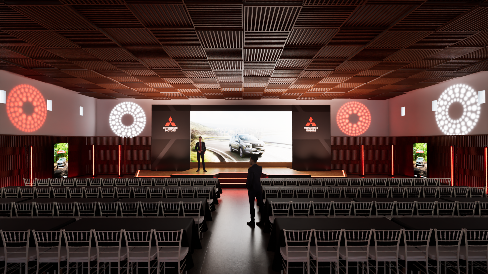 Mitsubishi Kick  Off Meeting场地设计与制作丨墨西哥墨西哥城-13