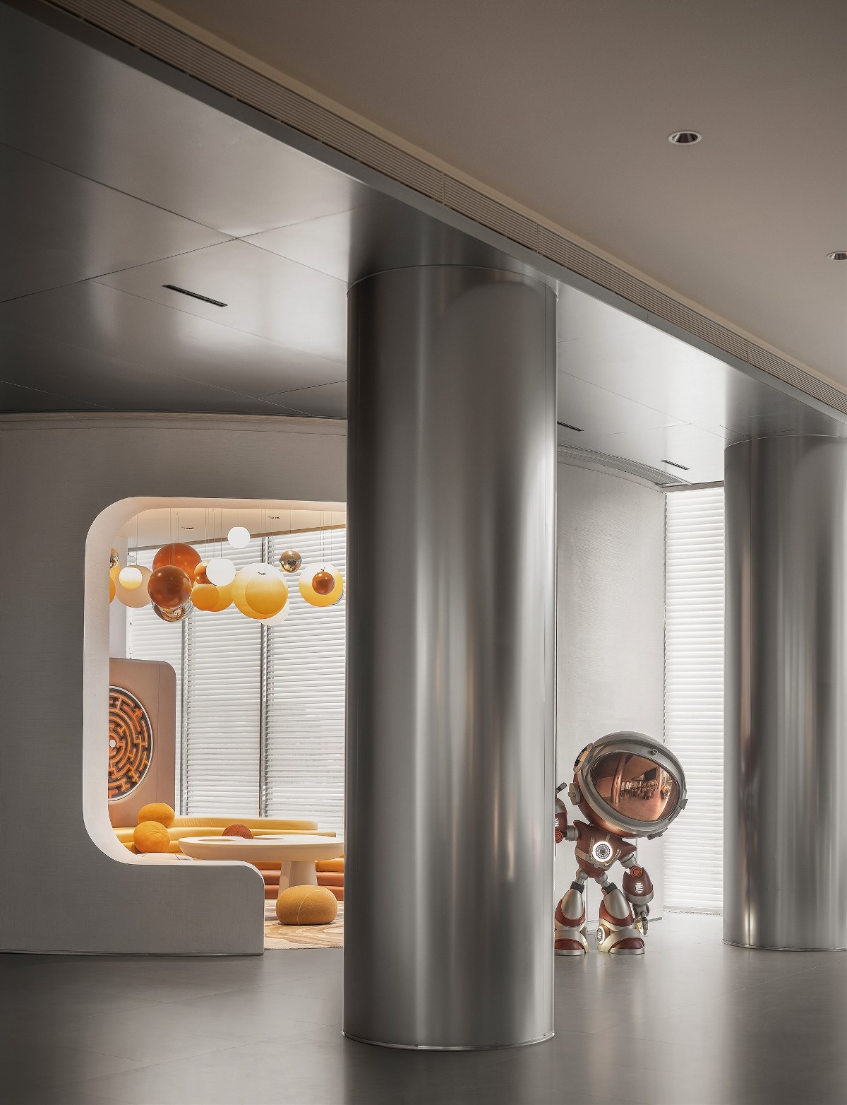 科技感咖啡馆，给你静谧的感受，神秘的感官！-1