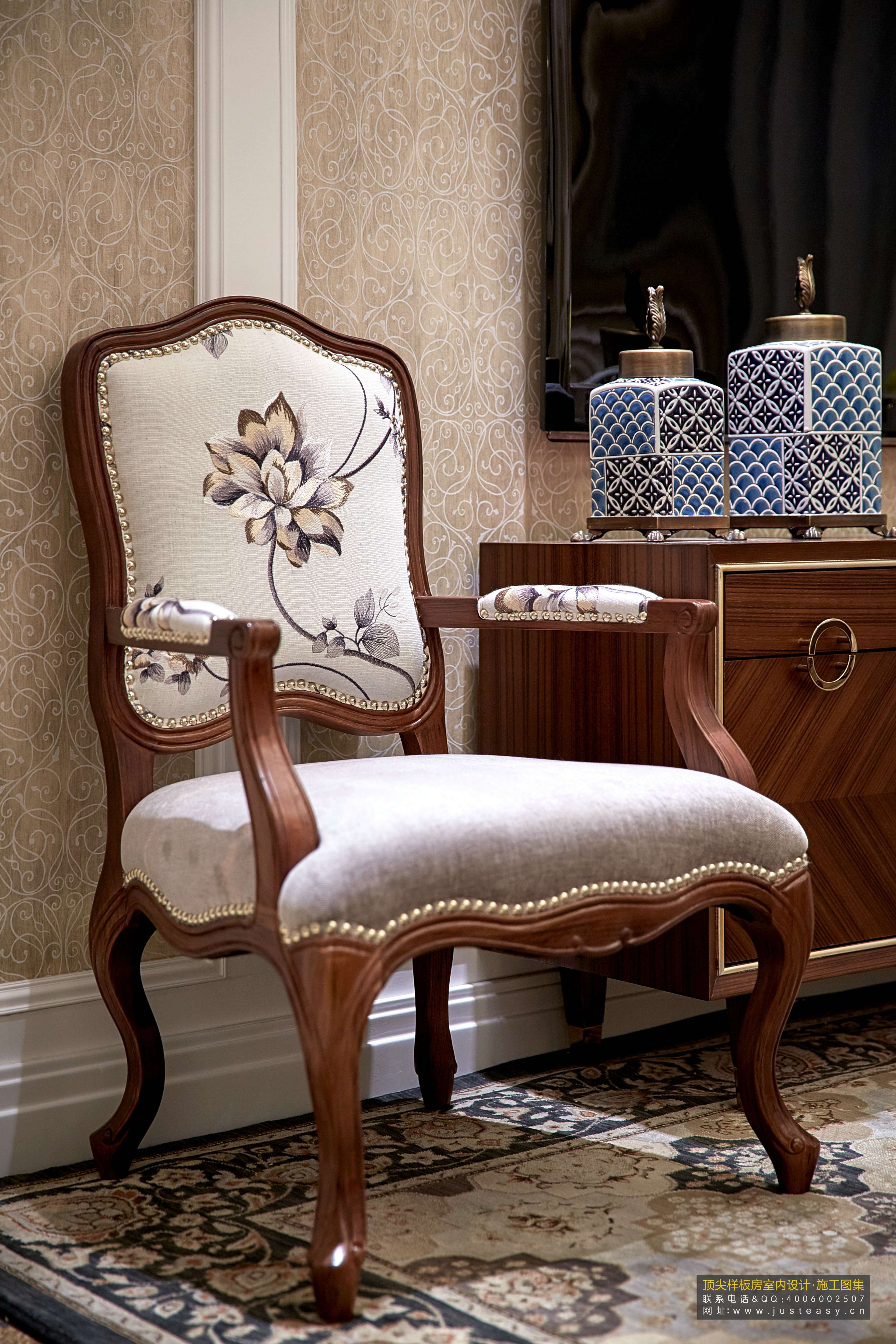 郑树芬 欧式重构品质生活  中航城翡翠湾样板房-5