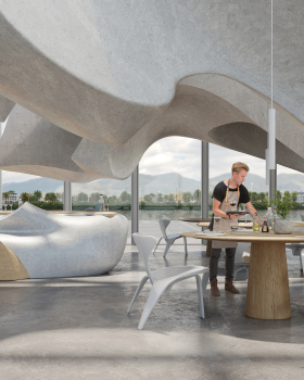 尼罗河酒吧丨埃及开罗丨Badie Architects