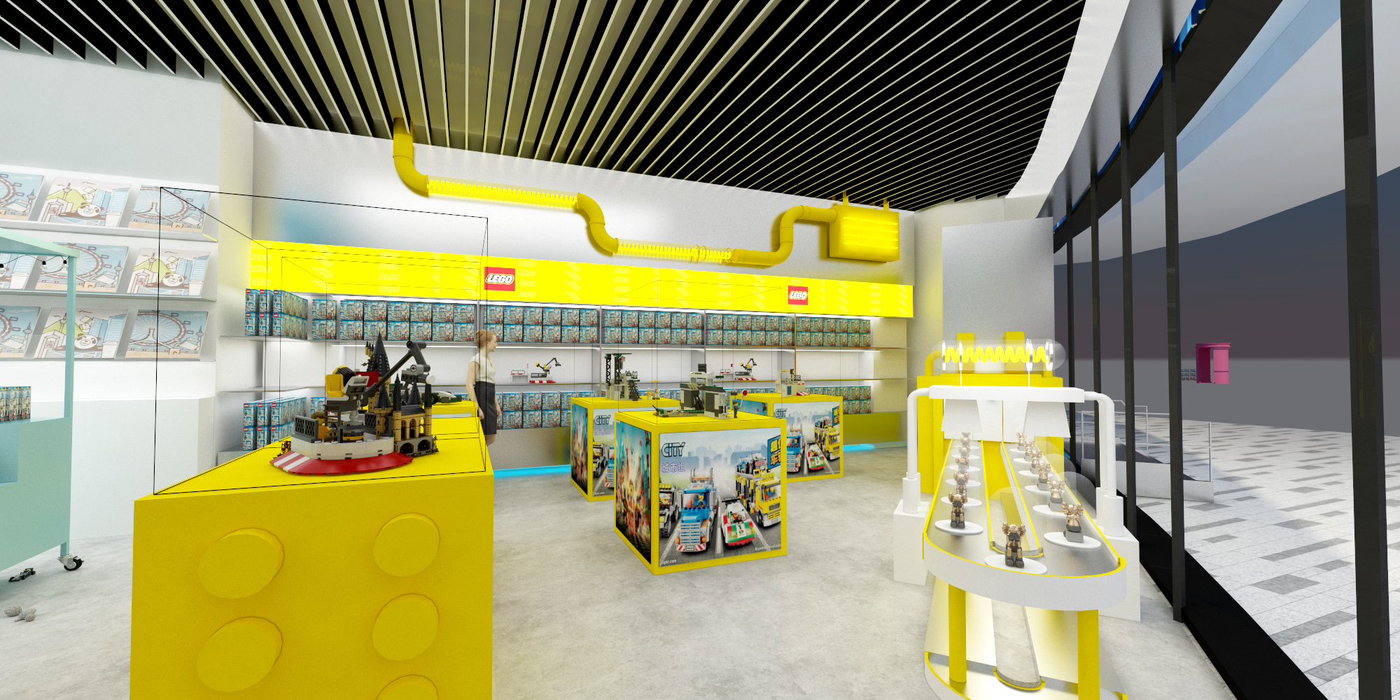 kisland 深圳欢乐港湾形象店设计-4