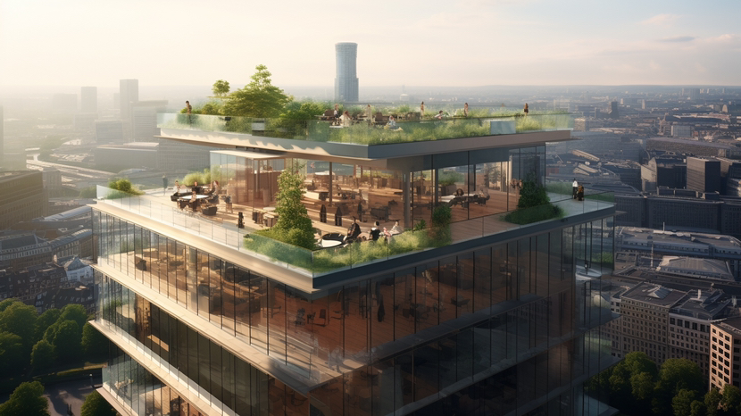 辦公室空间（AI创作）-1