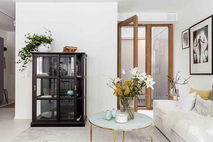 瑞典白调双层公寓，演绎极简生活美学-4