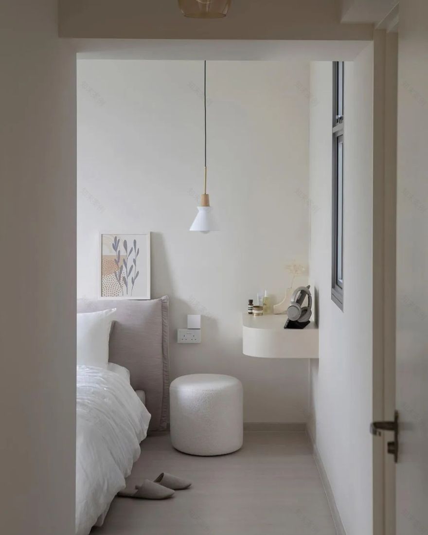 奶油风婚房设计丨屋主自己-43