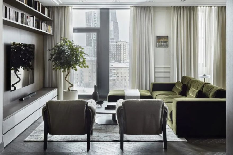 俄罗斯莫斯科古典私人公寓-4