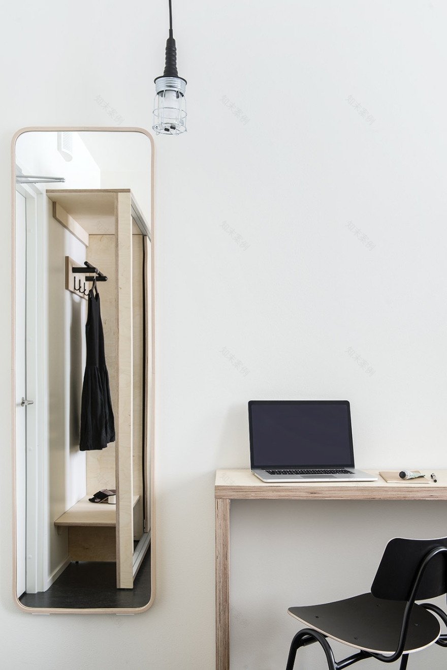 芬兰 Jyväskylä 旅馆·极简生态的共享空间-21