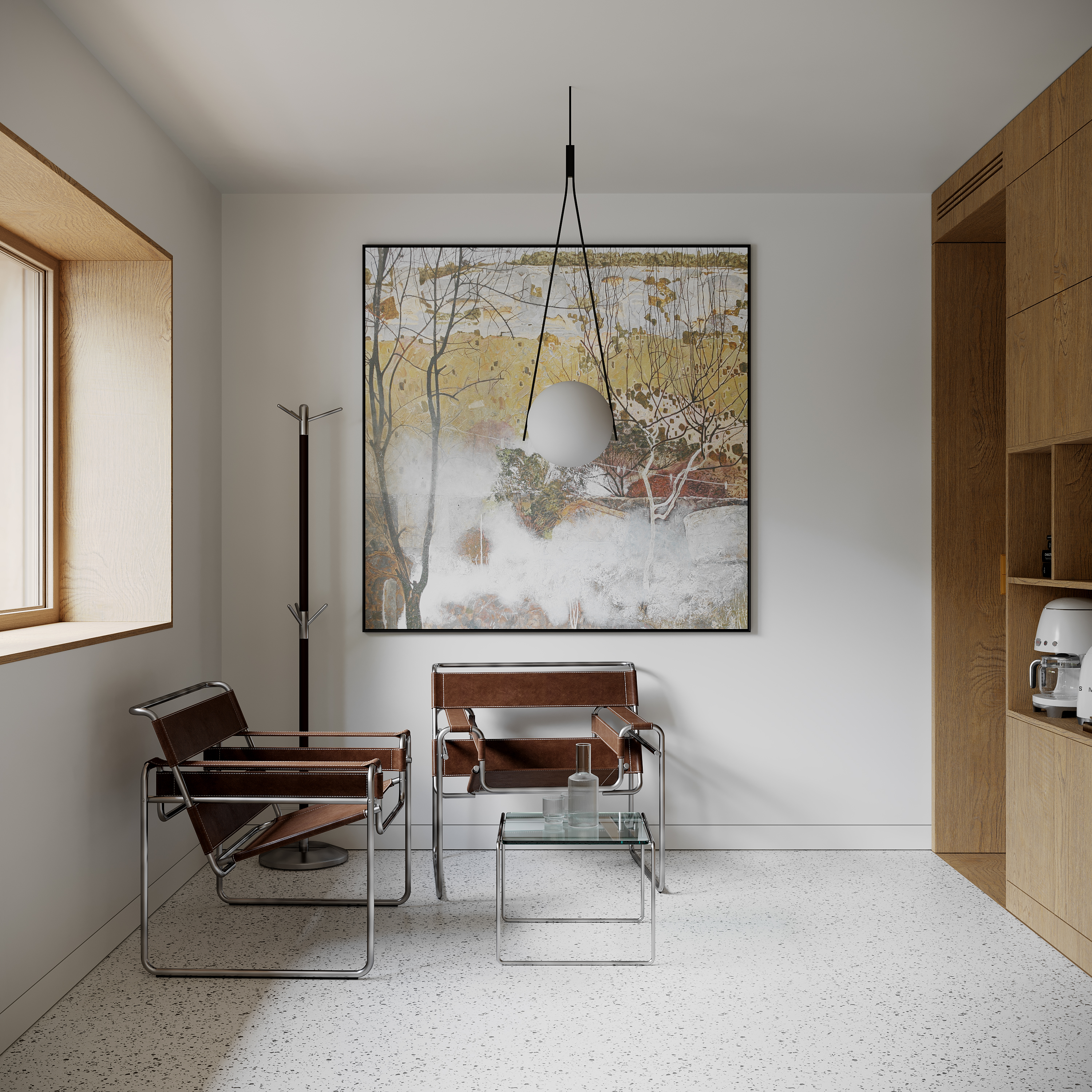 PRL时代典型波兰立方体房屋室内改造-24