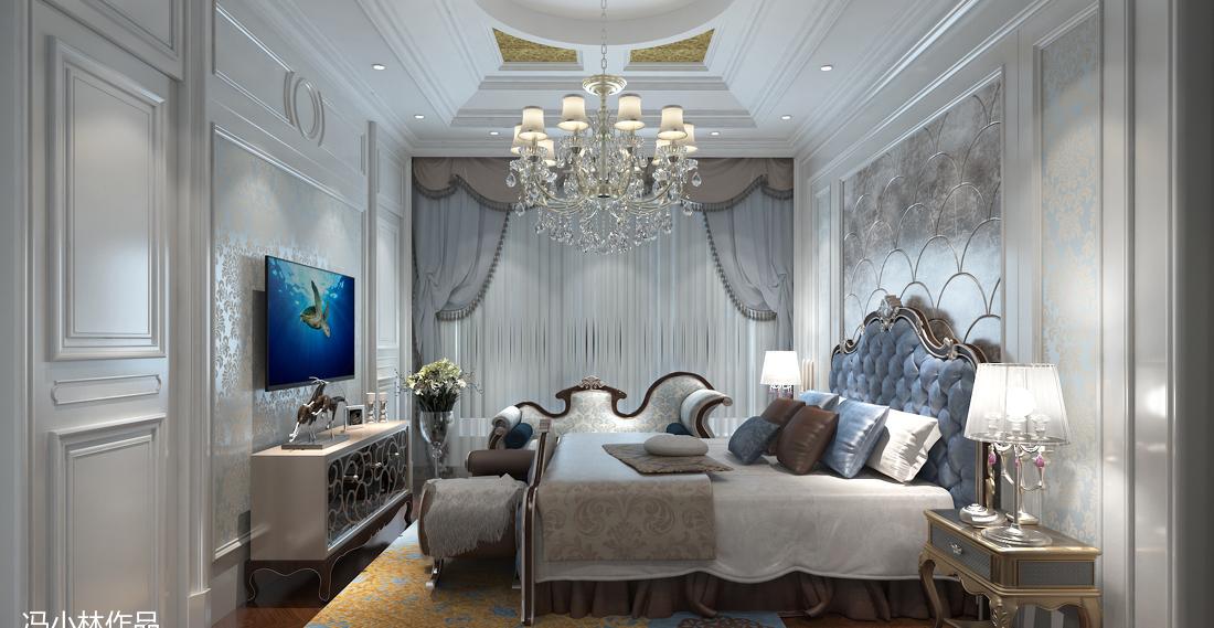 南通叠石桥简欧豪华别墅设计-8