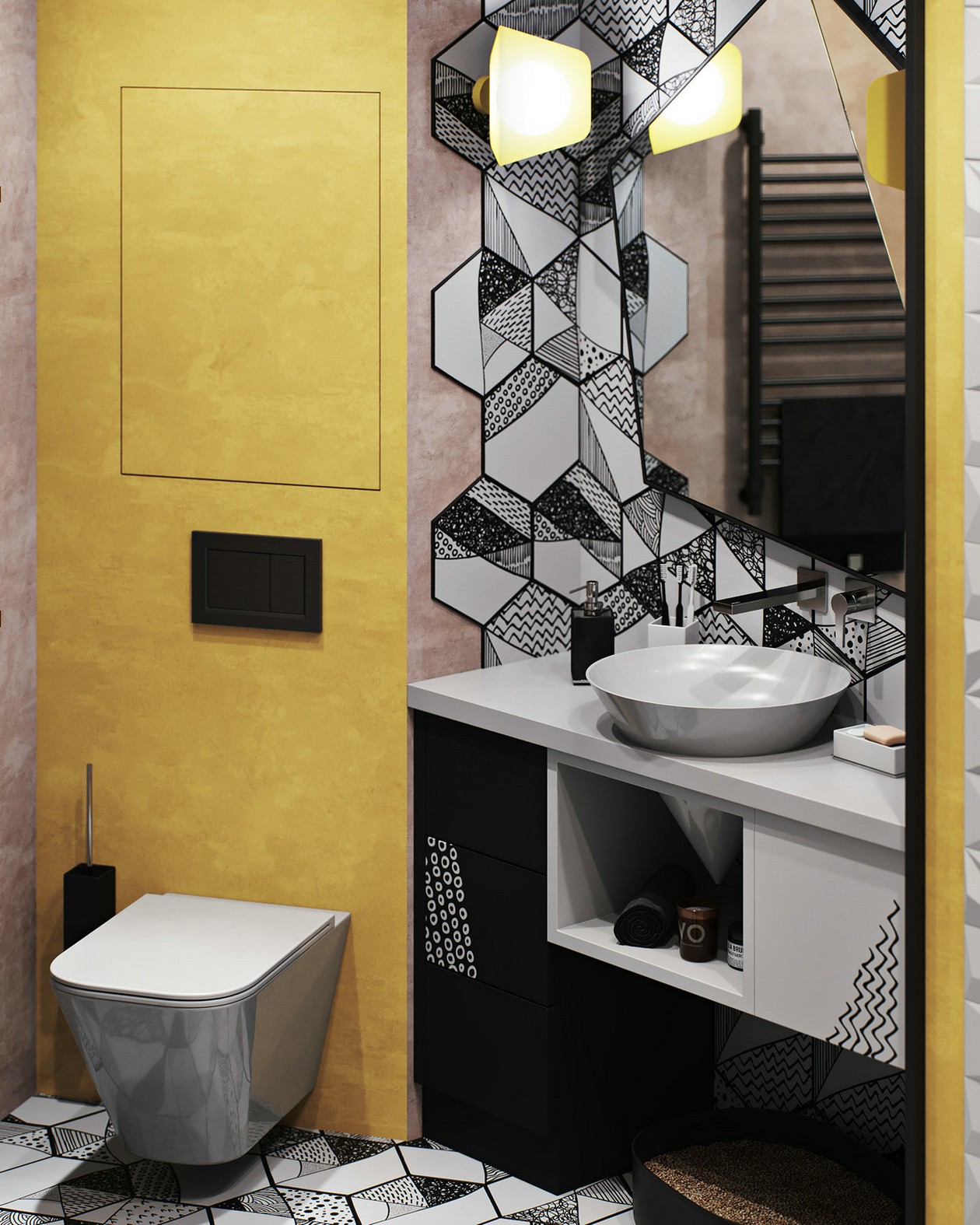 65平 多彩小空间设计！-25