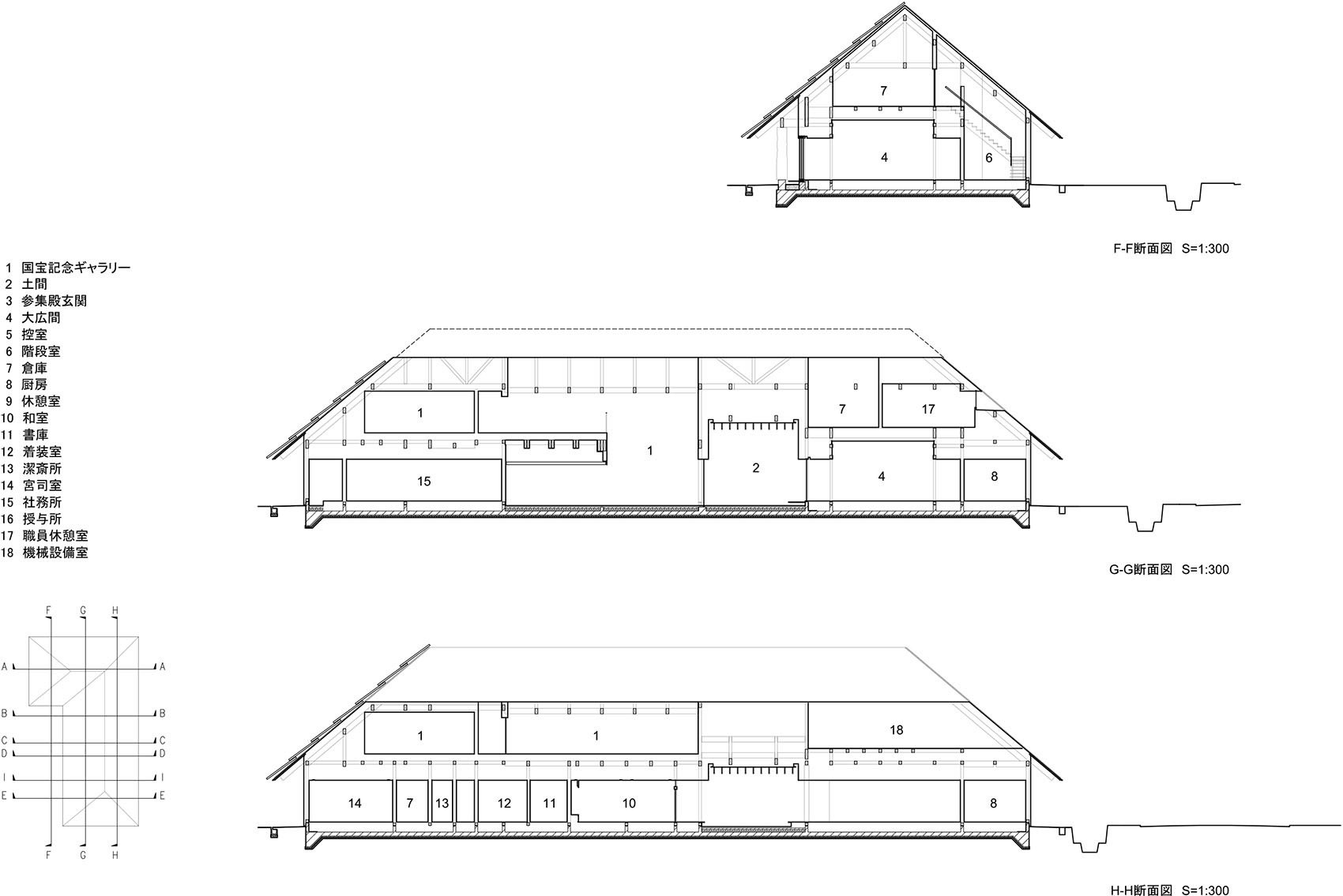青井の杜国宝纪念馆丨日本丨隈研吾建筑都市设计事务所-39