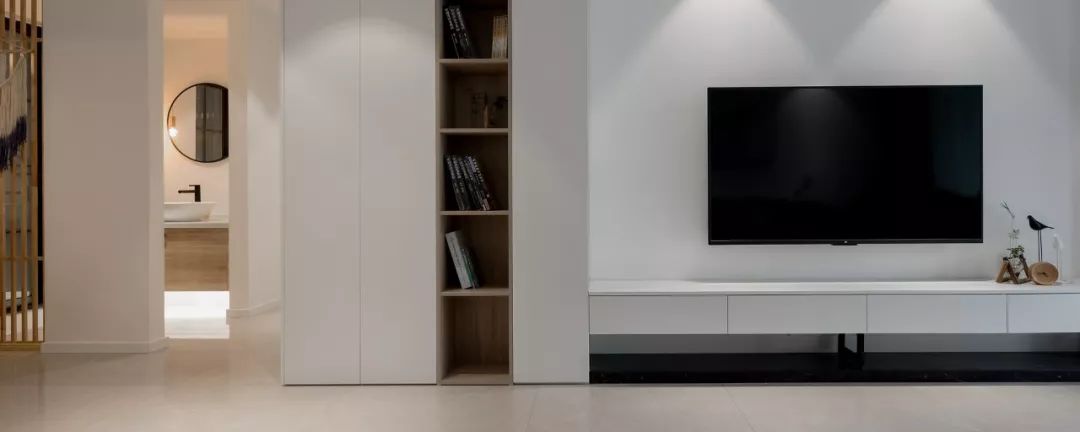 满屋书香〡如何让客厅成为一家3口都愿意共同使用的生活空间？-94