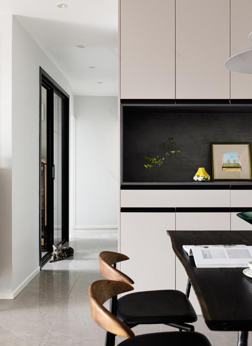 北欧复古混搭两居-41