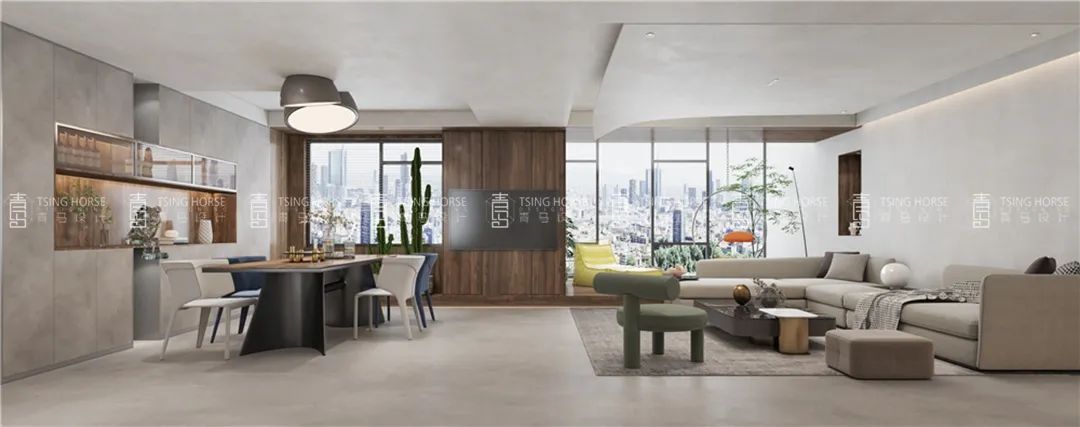 曲江公馆·310㎡顶复丨青马别墅空间设计-46