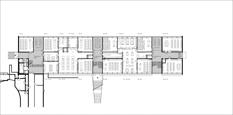 Leuppi & Schafroth Architekten丨Kantonsschule Zürcher Oberland - Grosser Spezialtrakt丨瑞士-44