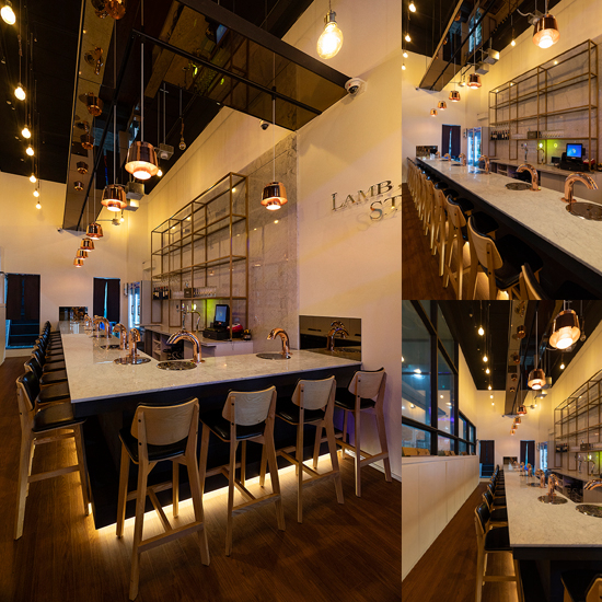 光之盛宴 | 15 坪现代烧烤店设计解析-1