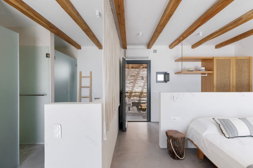 Fanos Guesthouse: Island Courtyard Living Shaped 丨 Wind and Greek Sun-5