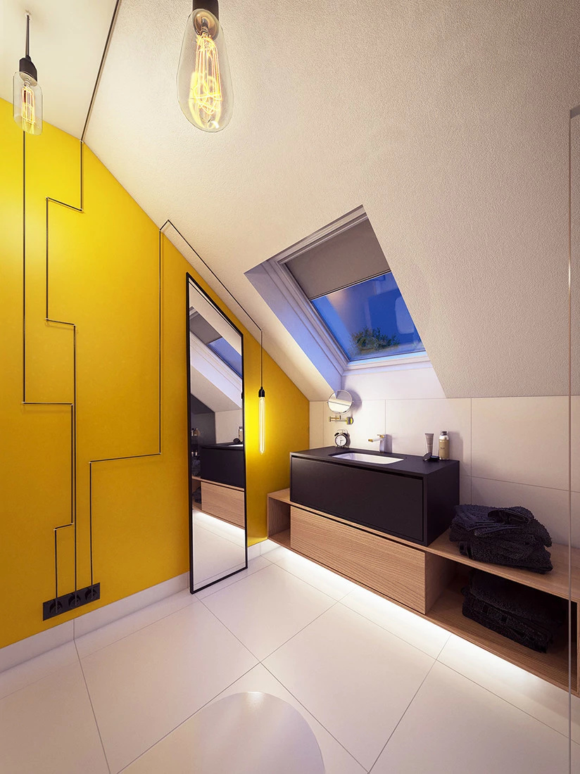 豪华别墅 现代风格美国的炫酷小阁楼-2