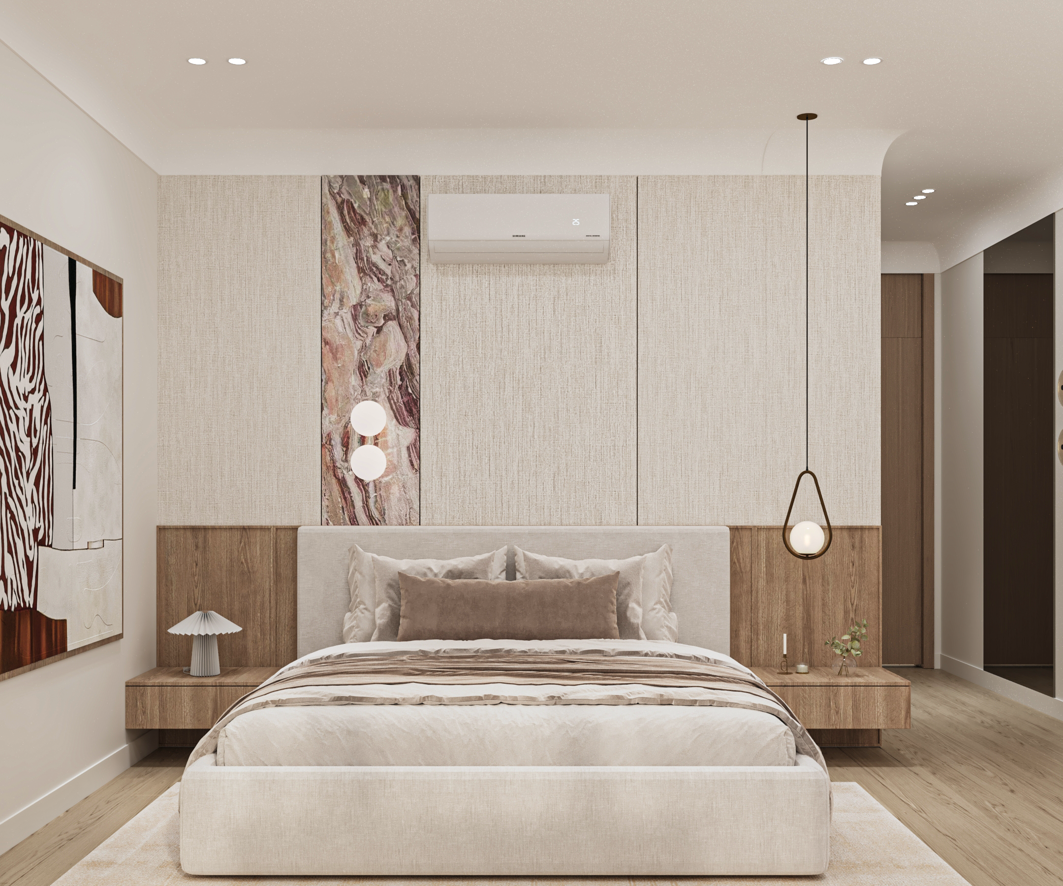 Master Bedroom - Stone Park - New Cairo-4