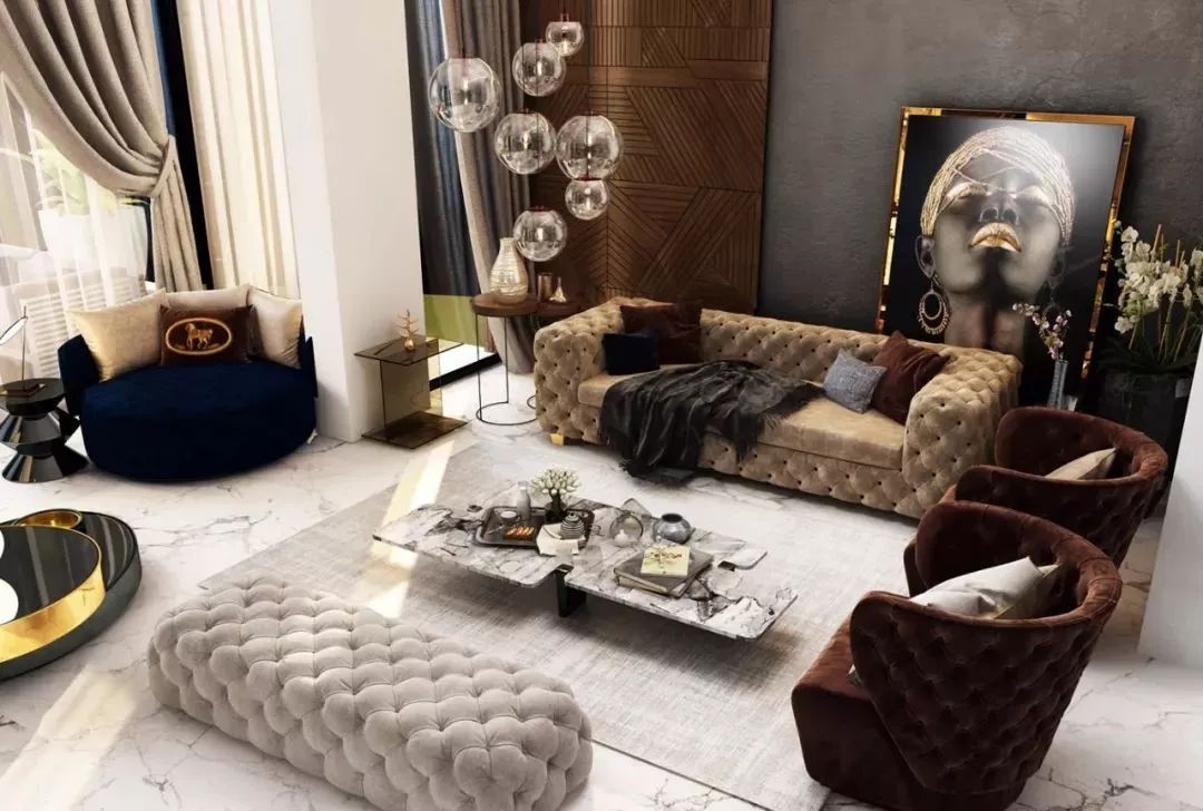 现代轻奢,温馨雅致的空间艺术-17