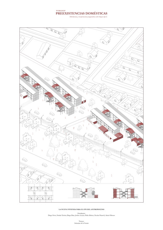 Pre E·istencias Domésticas工作坊项目丨智利圣地亚哥丨智利圣托马斯技术大学建筑学院21个团队-113