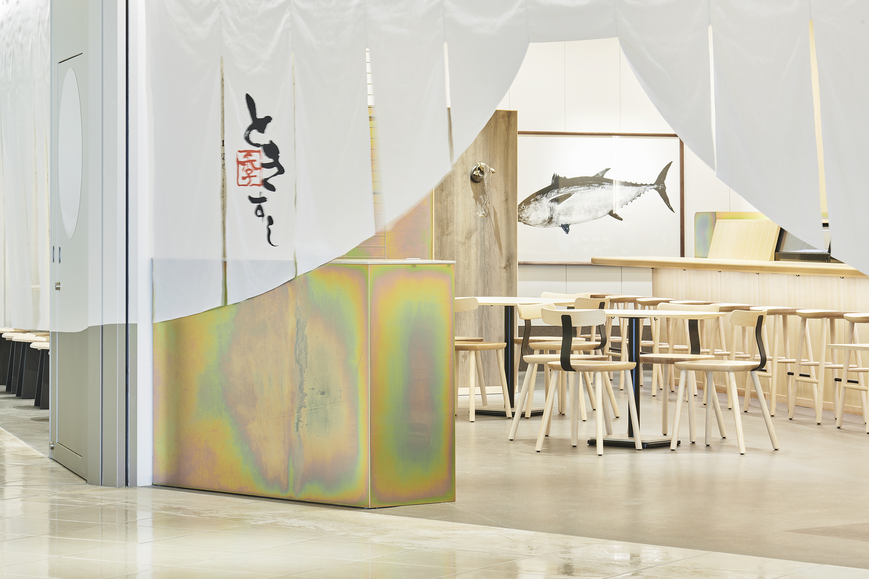 时寿司室内设计丨日本大阪丨ninkipen!-2