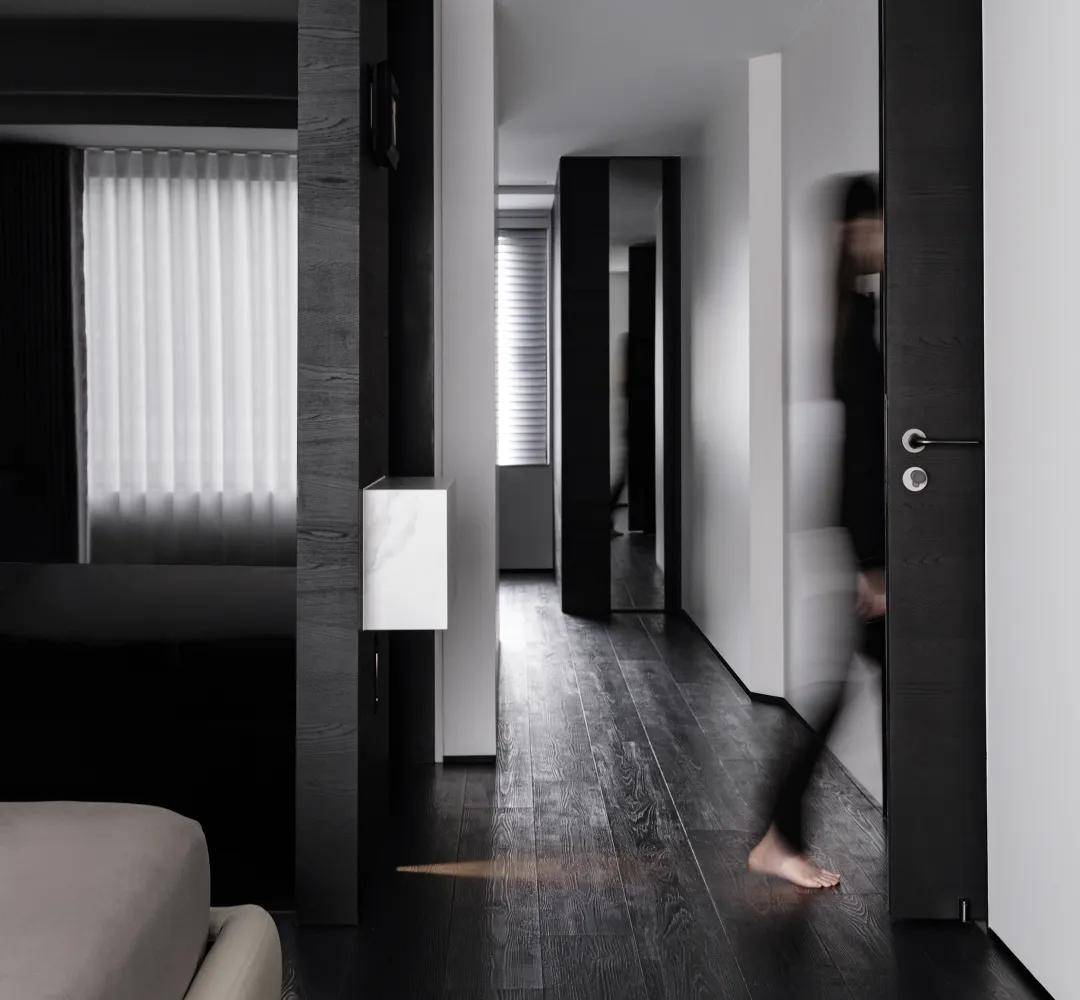 140㎡素墨写意，极致的黑白美学现场-61