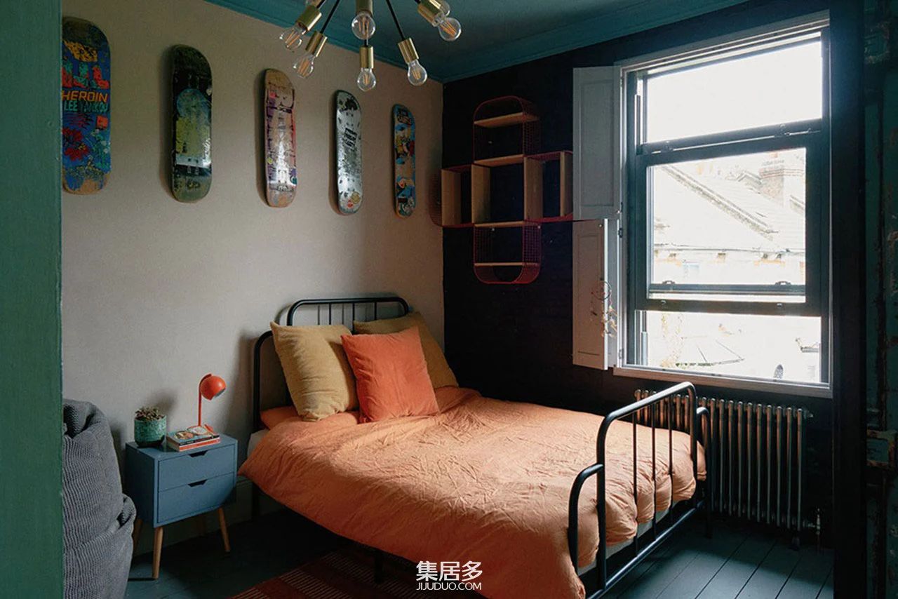 伦敦大胆色彩住宅丨英国伦敦-35