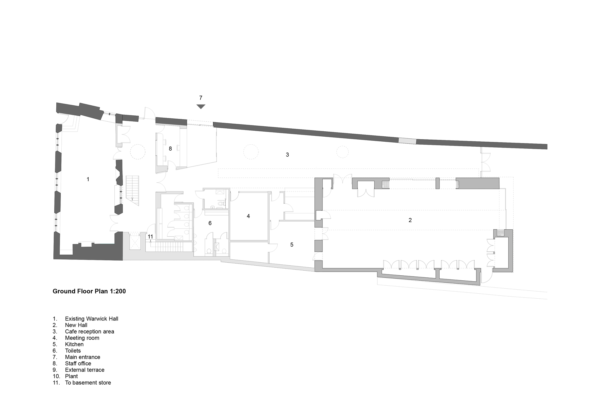 沃里克霍尔社区中心丨英国丨Acanthus Clews Architects-16