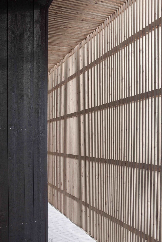 挪威 Kvitfjell 滑雪场上的“冬季景观中的夏季小屋”-59