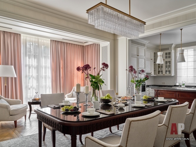 “Лесной Пейзаж 2”别墅区美式古典风格郊区别墅丨俄罗斯莫斯科-26