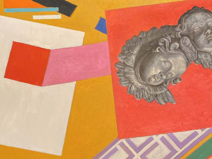 Сказки, мифы и ирония: выставка Гоши Острецова в Москве-8