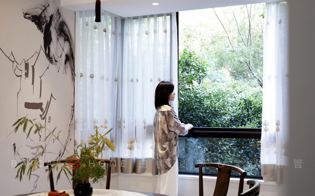 珠海板樟山新中式家居，三代同堂的东方美学之家-30