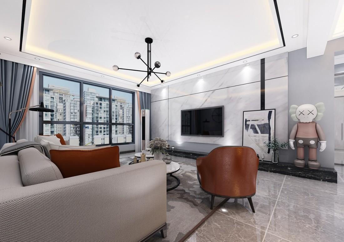 
襄平蓝庭现代风 -1