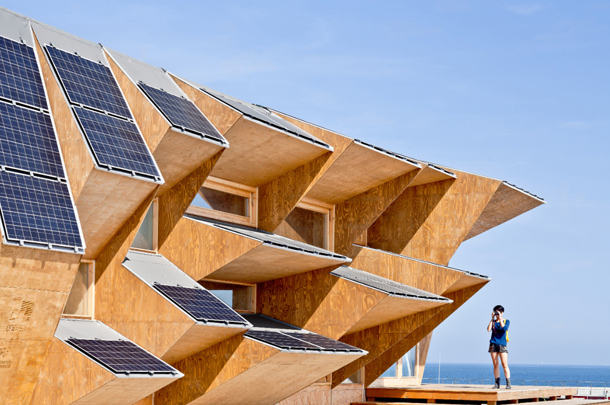 太阳能 pavilion  智慧城市控制中心丨西班牙巴塞罗那-3